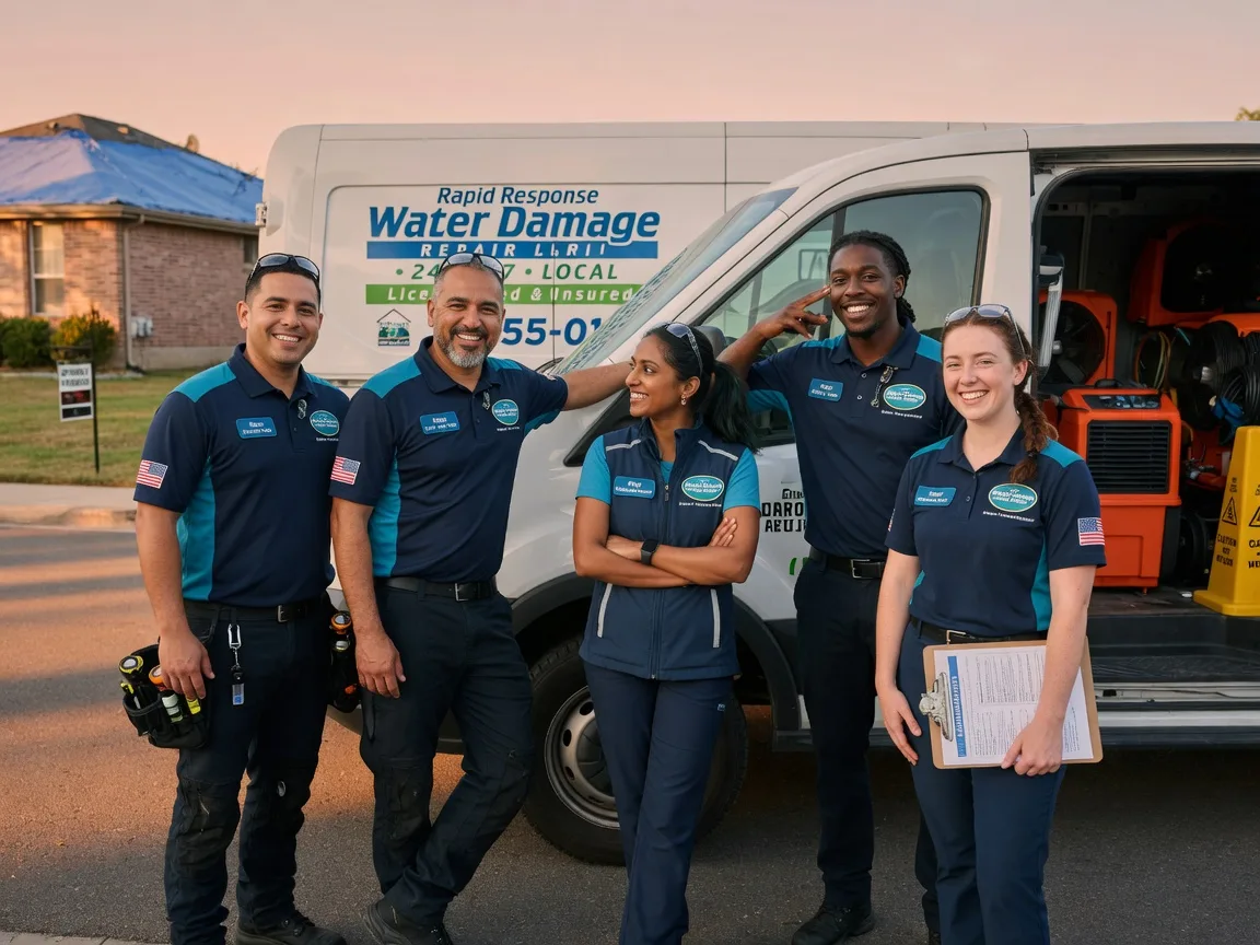 Water Damage Restoration company in Fluvanna, TX