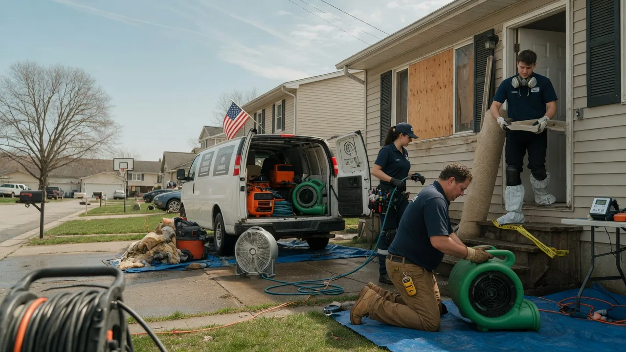 Water Damage Restoration in Fluvanna, TX near me